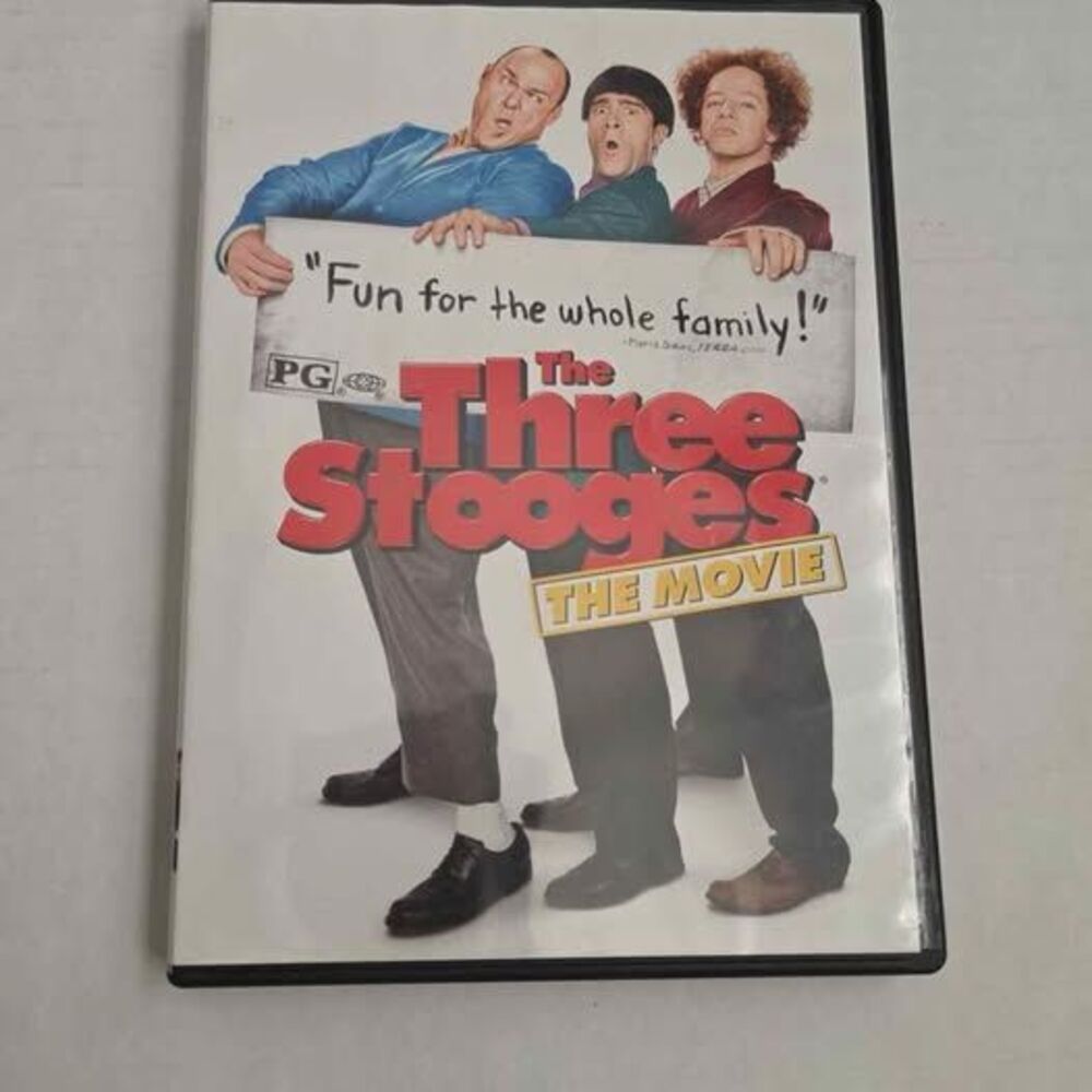 The Three Stooges The Movie DVD 2012 Slapstick Comedy Retro Media Classic